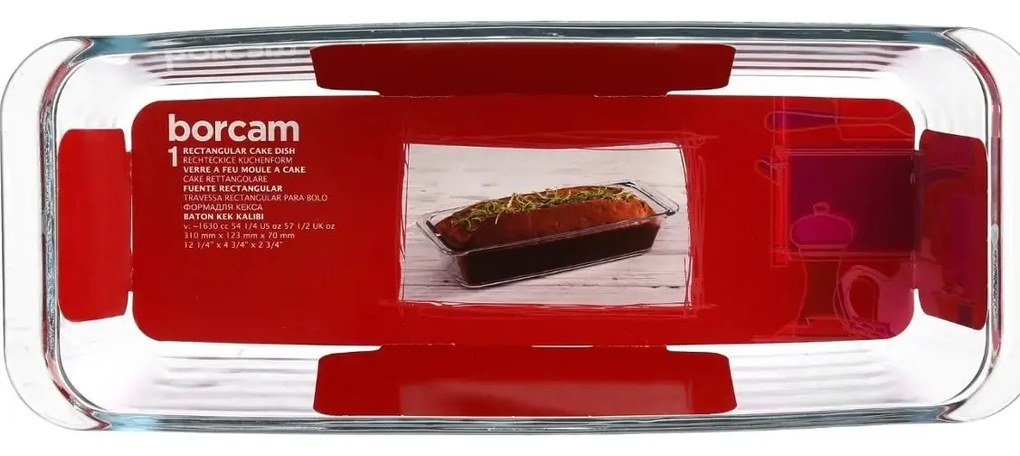 Sklenená zapekacia misa Simp, 31x12 cm