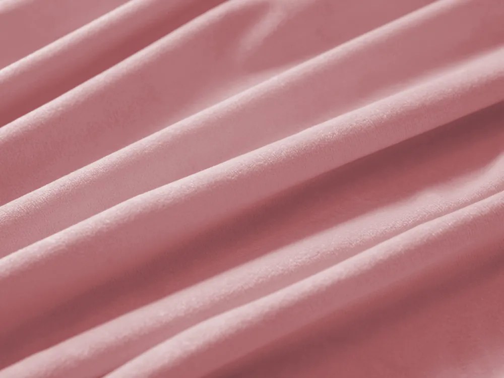 Biante Zamatový záves Velvet Prémium SVP-033 Staroružový - šírka 135 cm 135x220 cm