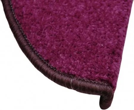Vopi Nášľapy na schody Eton fialovy polkruh, samolepiaci - 24x65 polkruh (rozmer vrátane ohybu)