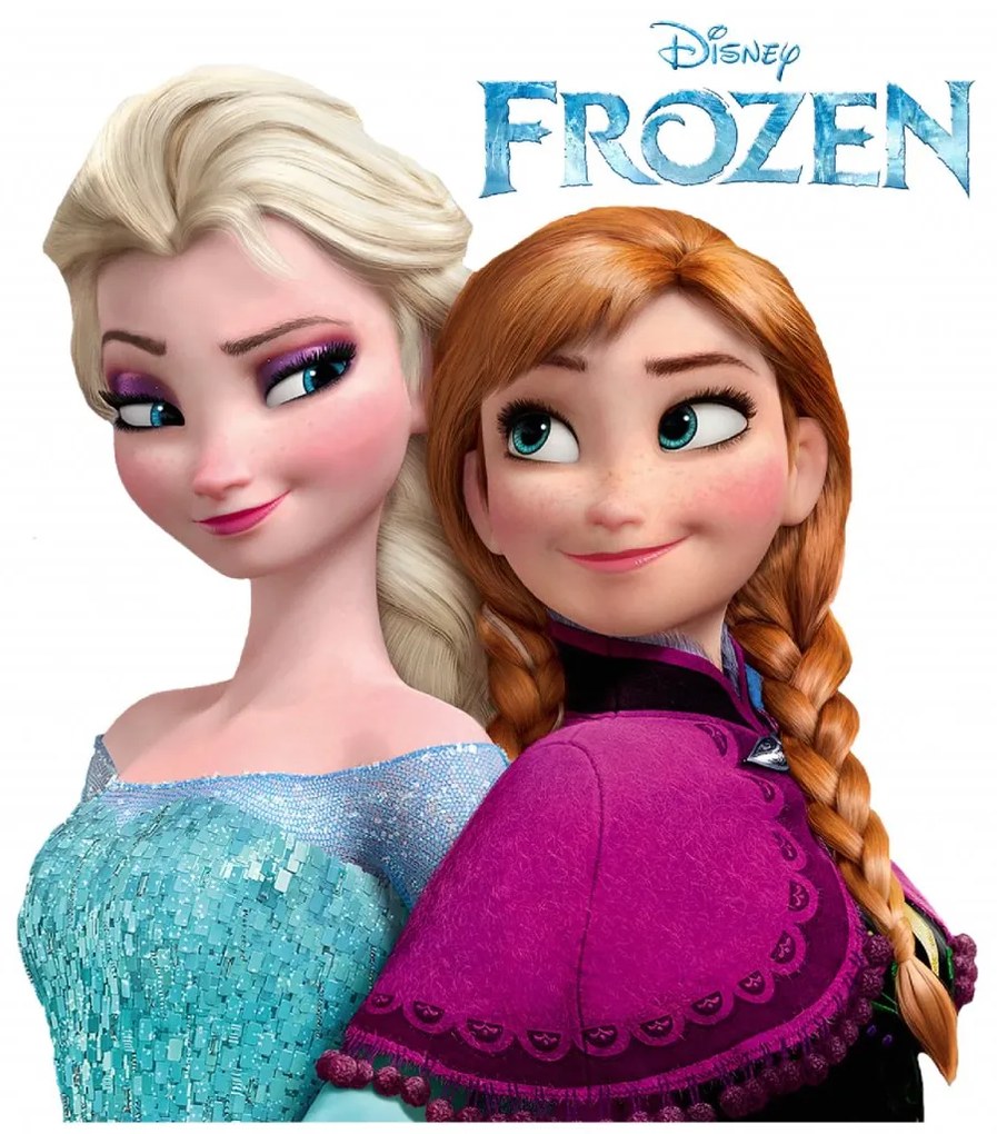 Samolepka na stenu "Frozen 3" 60x70cm