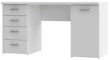 Písací stôl ARENO biely