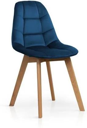 OVN stolička WESTA VELVET modrá