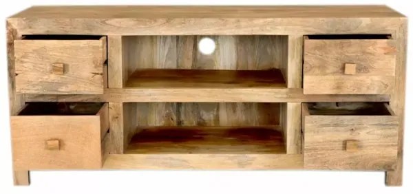 TV stolík HINA 60x140 cm masív/mangovník