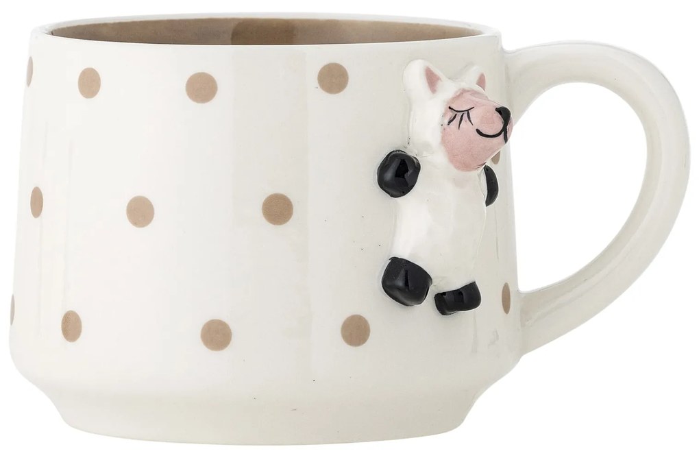 Bloomingville Detský hrnček DOLLY hnedý 370 ml