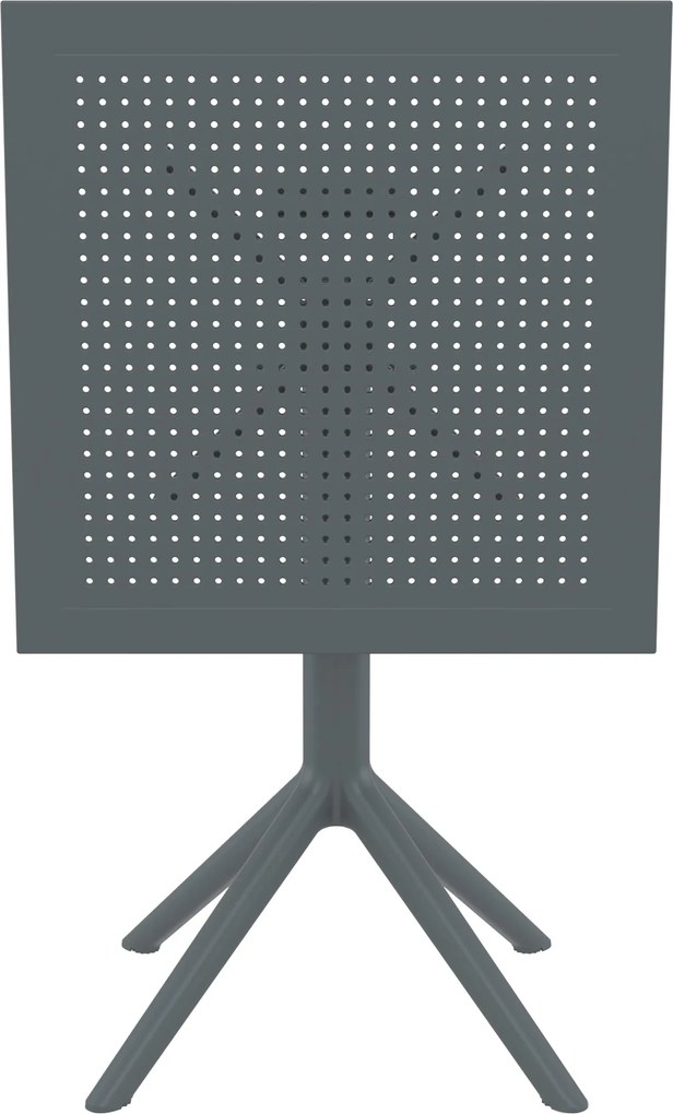 Skladací stôl Sky square - tmavošedá