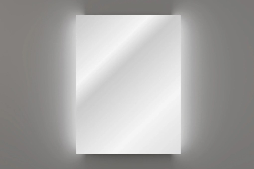 Comad Závesné zrkadlo s LED osvetlením Aura LED 60x80 cm