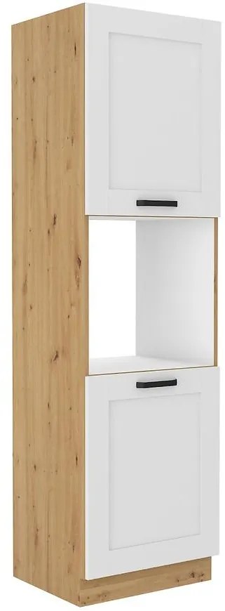 Kuchynská skrinka LUNA biela mat/artisan 60dp-210 2f