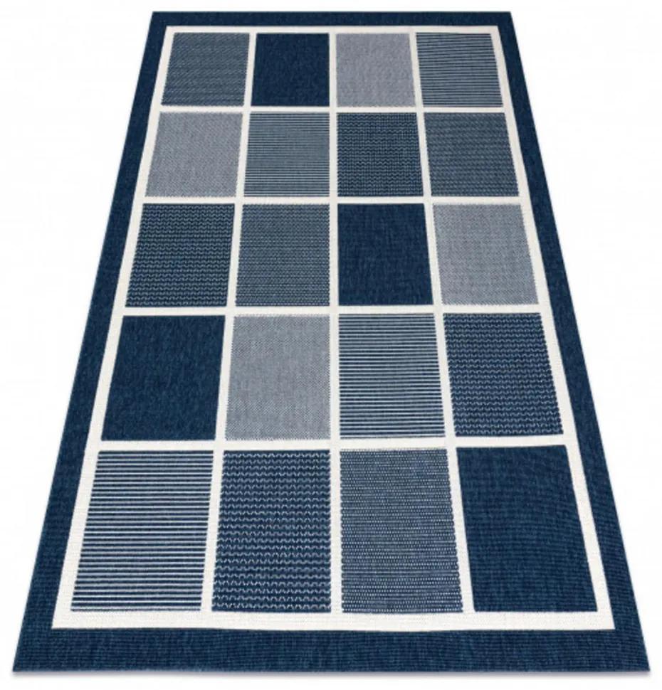 Kusový koberec Erbos modrý 200x290cm