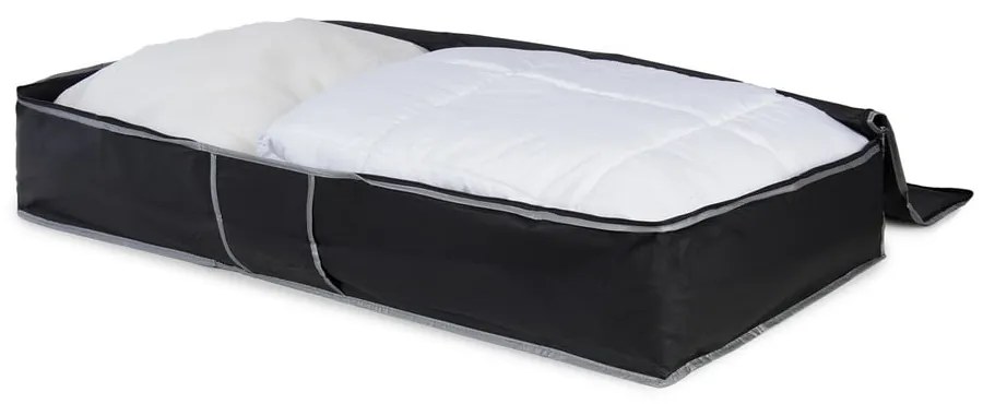 Čierny úložný box pod posteľ Compactor Underbed Box