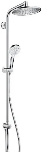 Hansgrohe Crometta S sprchový systém na stěnu bez batérie chróm 27270000