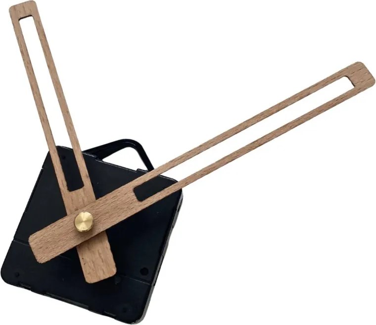 Minimalistické drevené ručičky s tichým chodom pre váš interiér | SENTOP R102