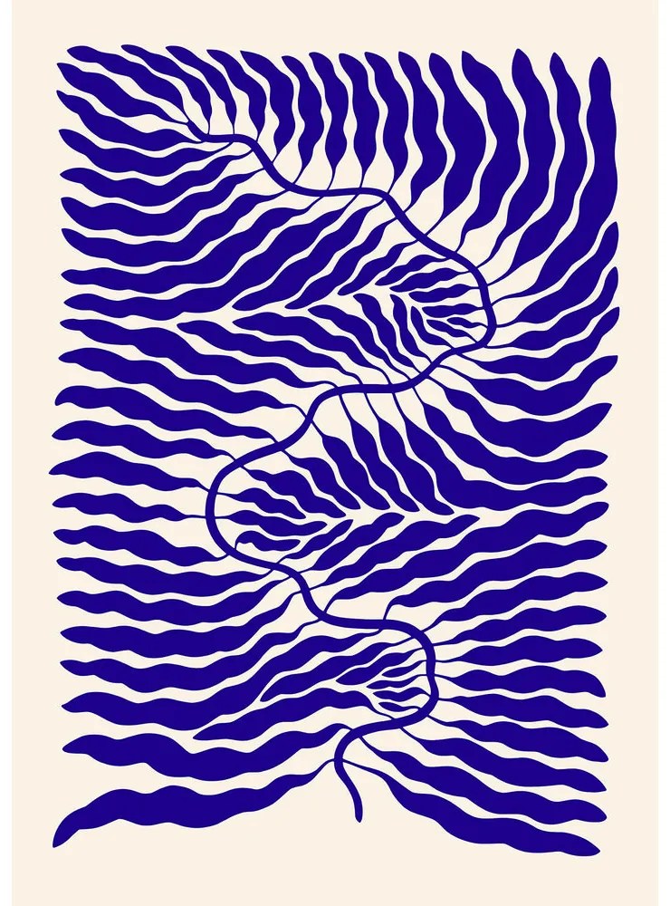 The Poster Club Plagát Little Blue by Linnéa Andersson 30x40 cm