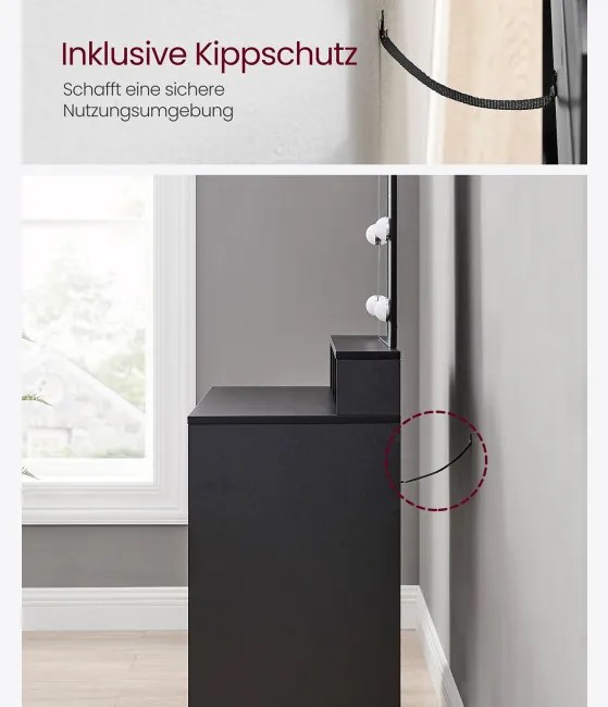 Toaletný stolík so zrkadlom RDT114T16