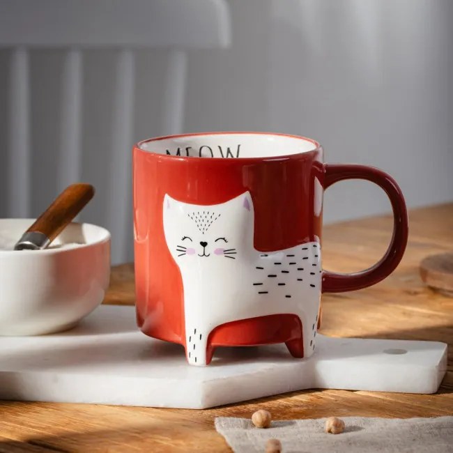 Hrnček TEHEN s mačičkou 708244 450 ml