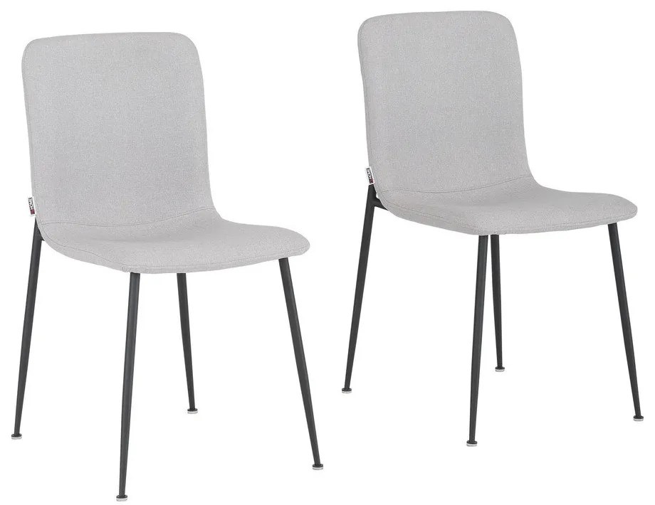 Svetlosivé jedálenské stoličky v súprave 2 ks Faye - Støraa