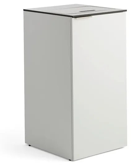 Odpadkový kôš na triedenie odpadu CELSIUS, biely, 90 L kôš + 21 L box + 10 L box