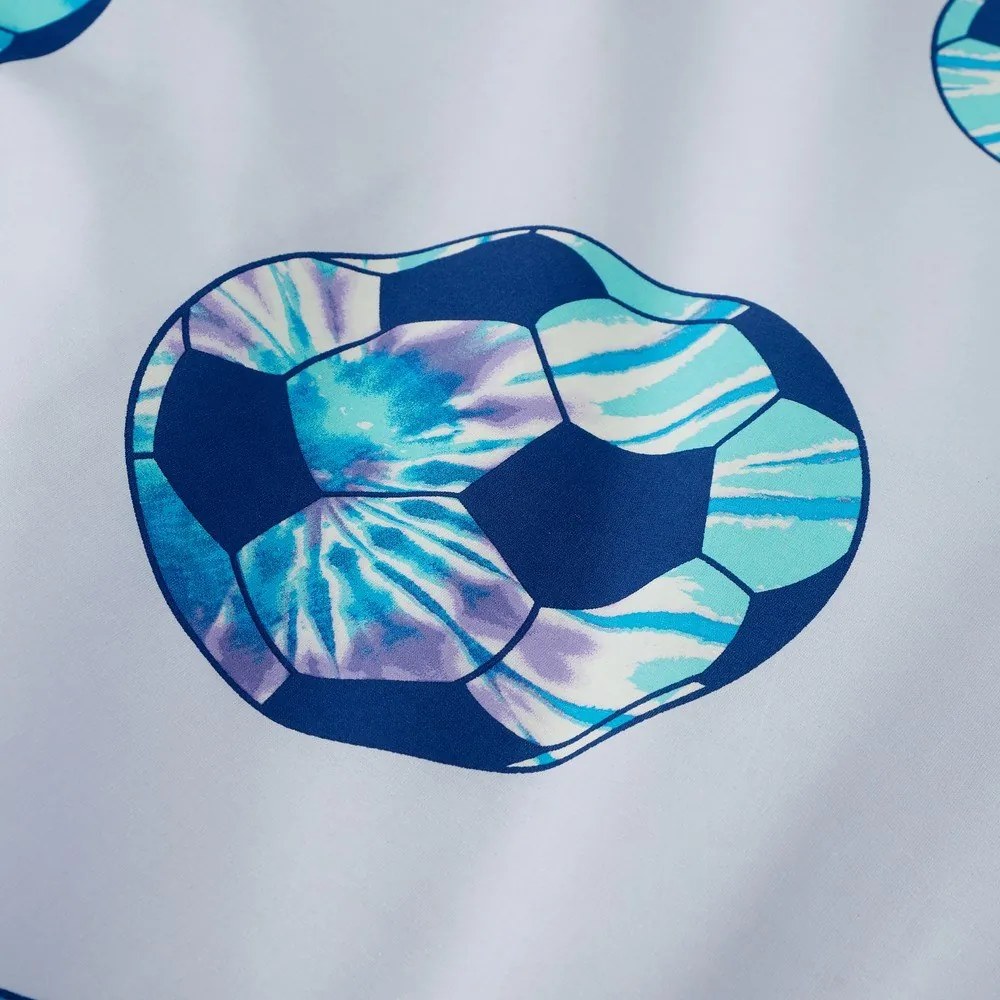 Detská obliečka na jednolôžko 135x200 cm Tie Dye Football – Catherine Lansfield