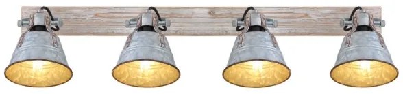 Globo 15366Z-4 - Bodové svietidlo GÜNTHER 4xE27/60W/230V