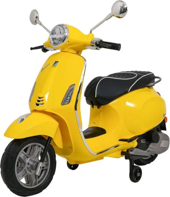Elektrický skúter Vespa ROMA žltý