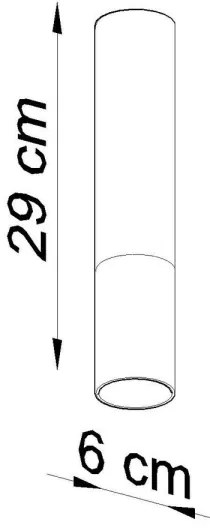 Sollux SL.0945 - Bodové svietidlo LOOPEZ 1xGU10/10W/230V čierna/meď