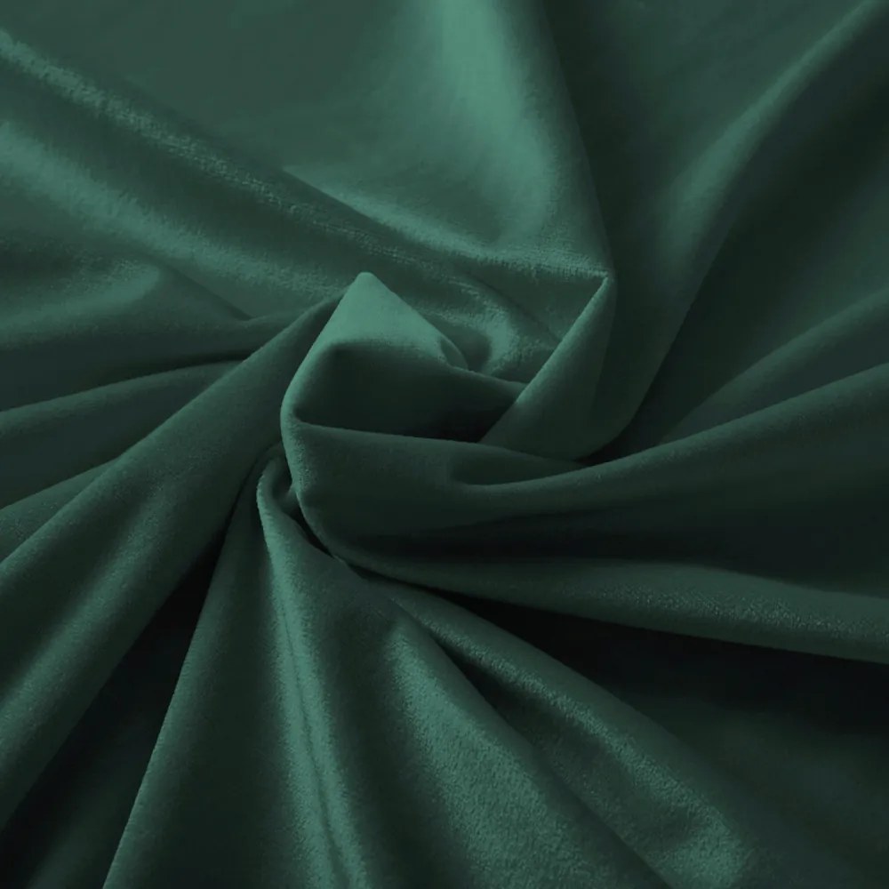 Biante Veľký zamatový obdĺžnikový obrus Velvet Premium SVP-044 Lesná zelená 160x200 cm