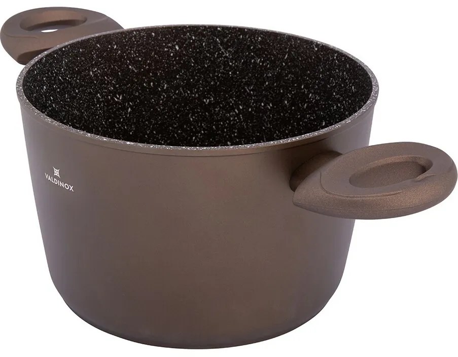 Valdinox Aurum Kastról s nepriľnavým povrchom s pokrievkou, 20 cm, 3,2 l