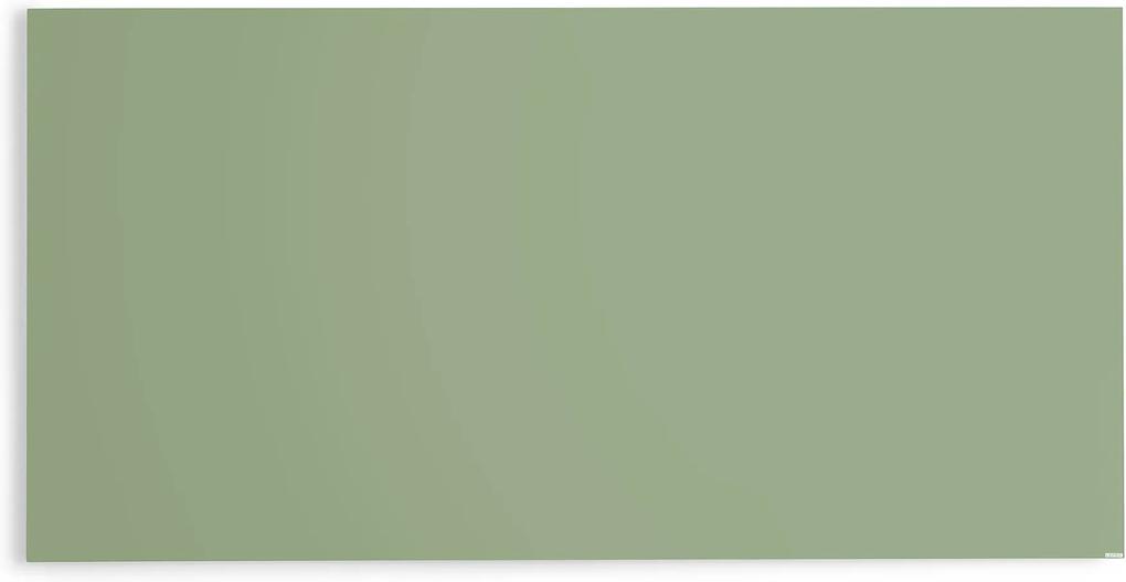 Sklenená magnetická tabuľa Stella, 2000x1000 mm, pastelová zelená