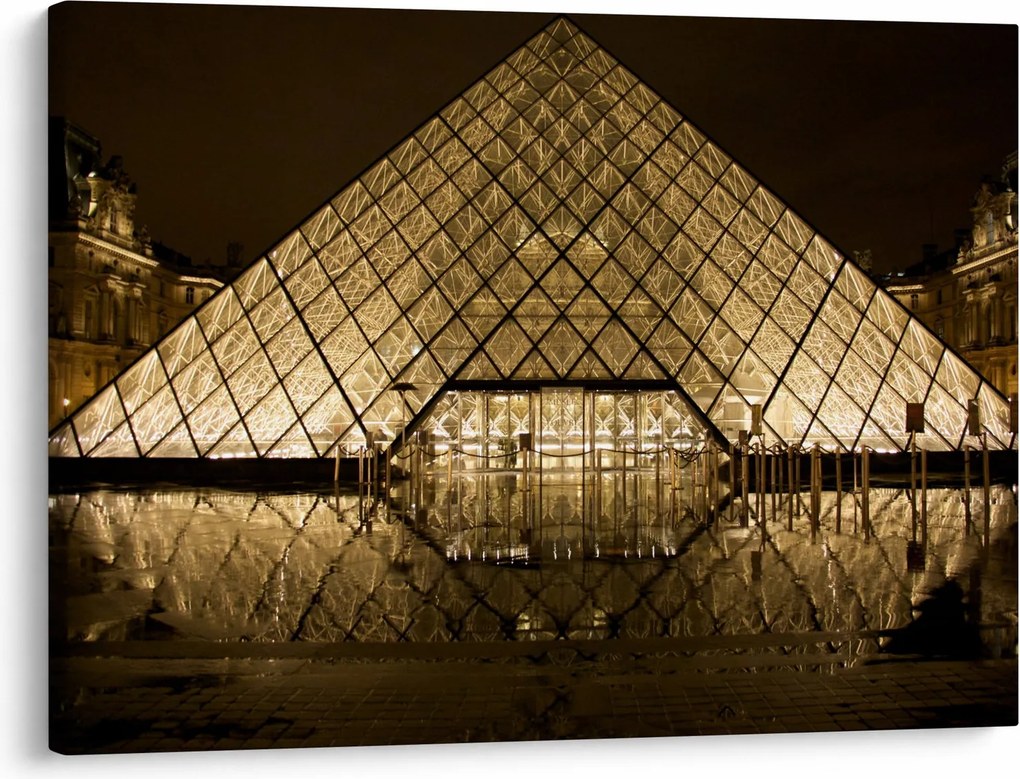 Obraz Louvre (70x50 cm)