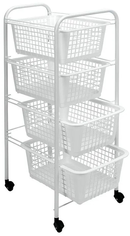 Stojan s košíkmi Metaltex Miami, výška 83 cm