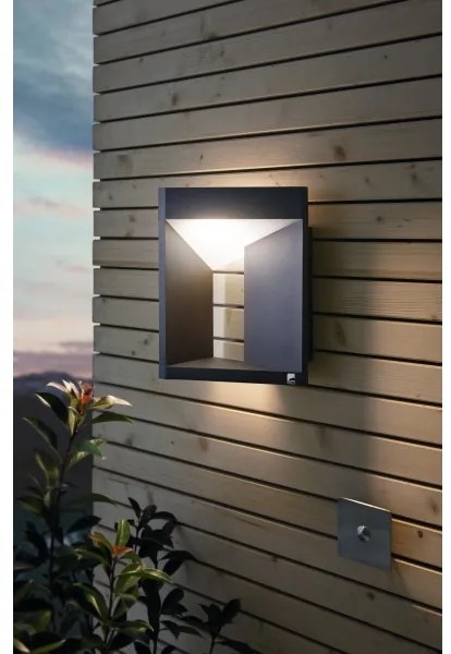 Eglo 98748 - Vonkajšie nástenné LED svietidlo NEMBRO LED/10W/230V IP54