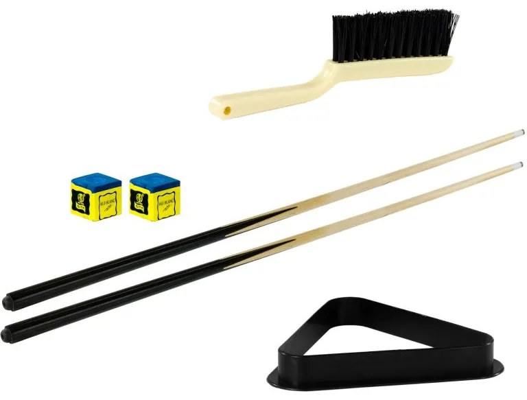 GamesPlanet® 57275 Biliardový stôl pool biliardový stôl s vybavením, 4 ft, zelený