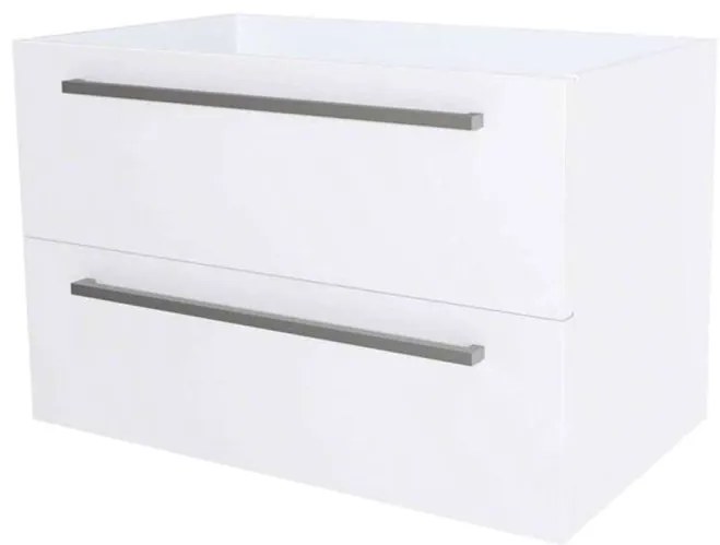 Mereo, Mereo Bino, kúpeľňová skrinka 61 cm, Multidecor, Biela vysoký lesk perlička, MER-CN690SBIEL