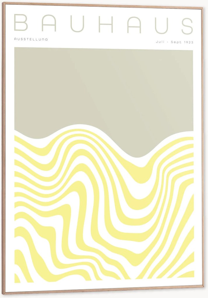 Nástenná dekorácia v ráme Bauhaus Art.
