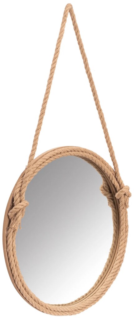 Dekorstudio Okrúhle zrkadlo na lane MW9901 - 60 cm