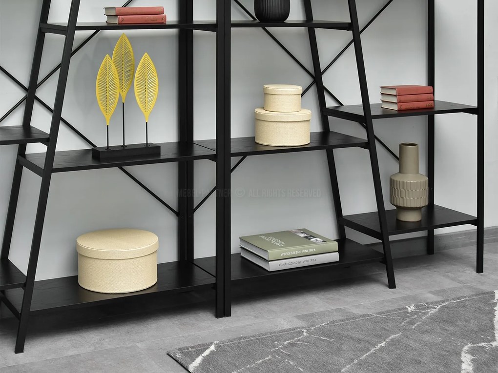 Regál Gecon Reg Zes (čierna). Akcia -12%. Vlastná spoľahlivá doprava až k Vám domov. 1111812