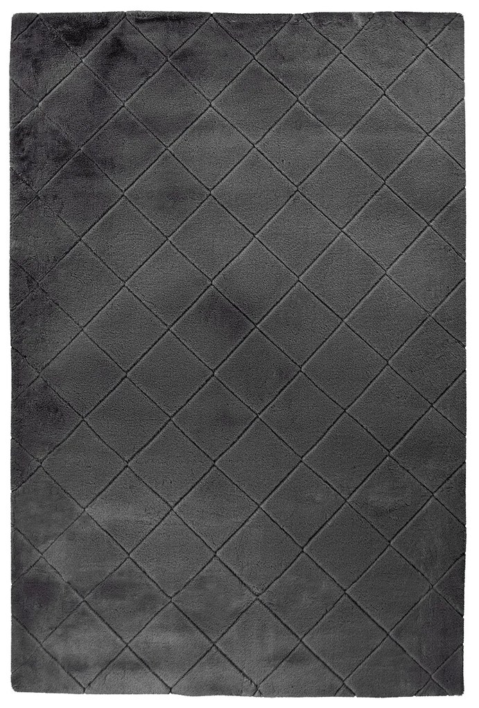 Dekorstudio Kožušinový koberec MOMENT- grafitový Rozmer koberca: 80x150cm