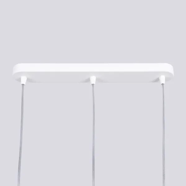 Sollux SL.1693 - Luster na lanku LIRO 3xGU10/10W/230V biela