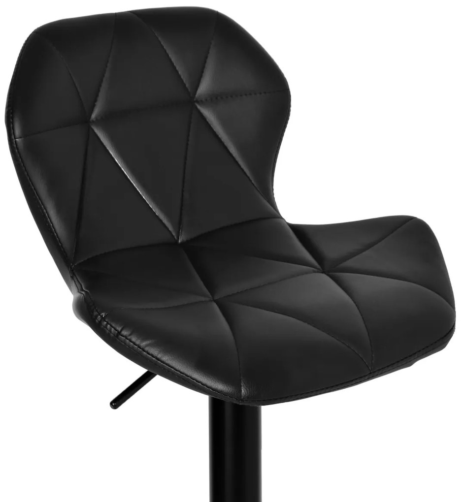 Barová stolička GORDON eko-koža čierna