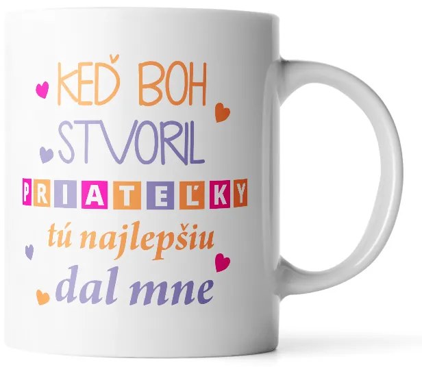 Sablio Hrnek Když Bůh stvořil přítelkyně - 890 ml - XXL