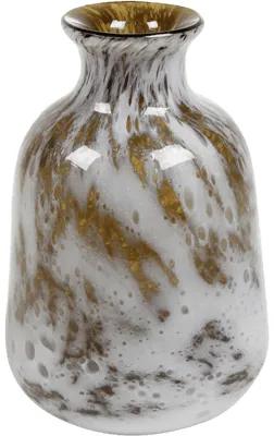 Aya Vase Bottle Mustard 17x26 cm