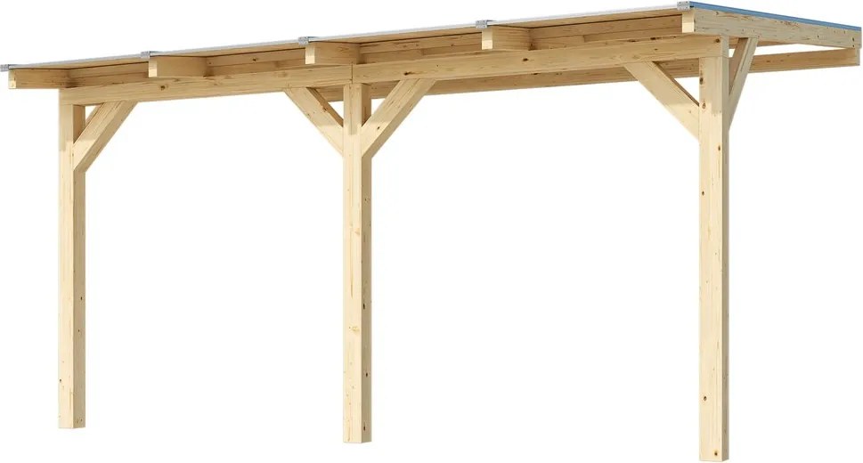 WEKA Drevená záhradná pergola 672 (4,3x3,7m)
