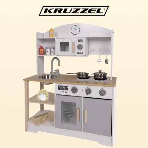 Kruzzel Dřevěná kuchyně 21933
