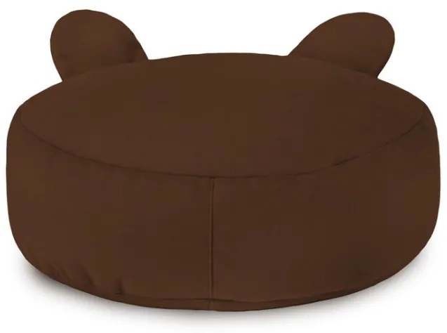 Plyšová podnožka TEDDY hnedá