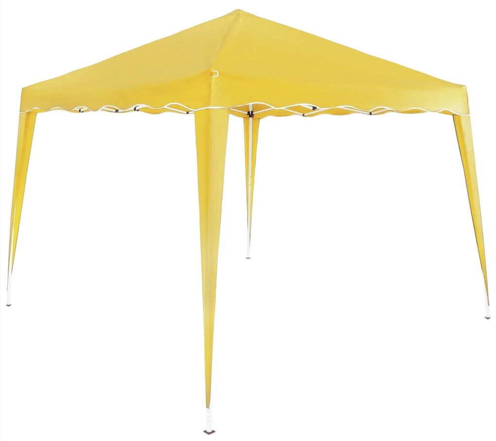 CAPRI Party stan / pavilón 3 x 3 m žltý UV- ochrana 50+, Kingsleeve
