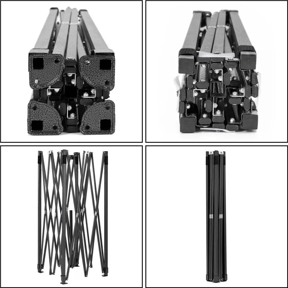 Nožnicový stan 3×3 m – námornícka modrá, záhradný a výstavný pavilón Springos GP0002