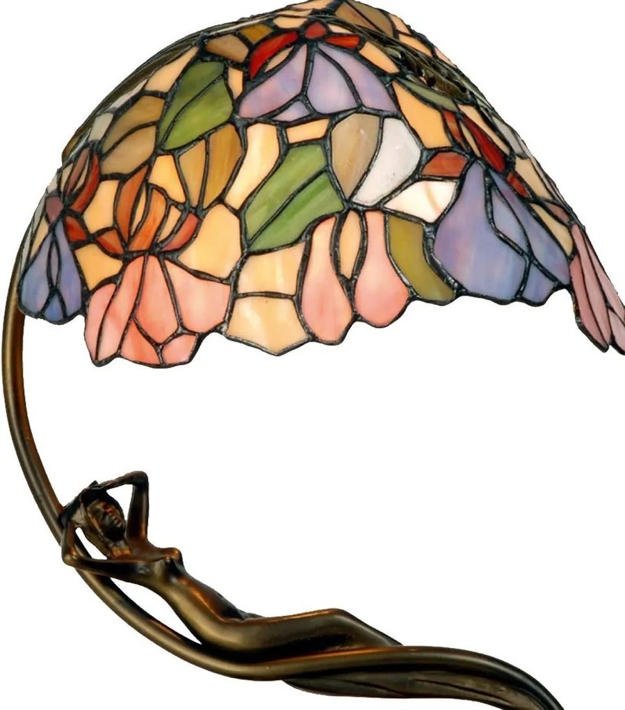 Stilní lampa Tiffany Woman
