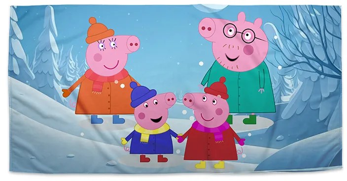Sablio Uterák Prasiatko Pepina Rodina - 50x100 cm