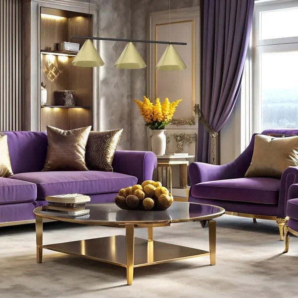 Luster na lanku CAPITAL 3xGX53/15W/230V zlatý