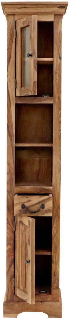 furniture-nabytek.cz - Skrinka do kúpeľne z indického masívu palisander 40x190x35