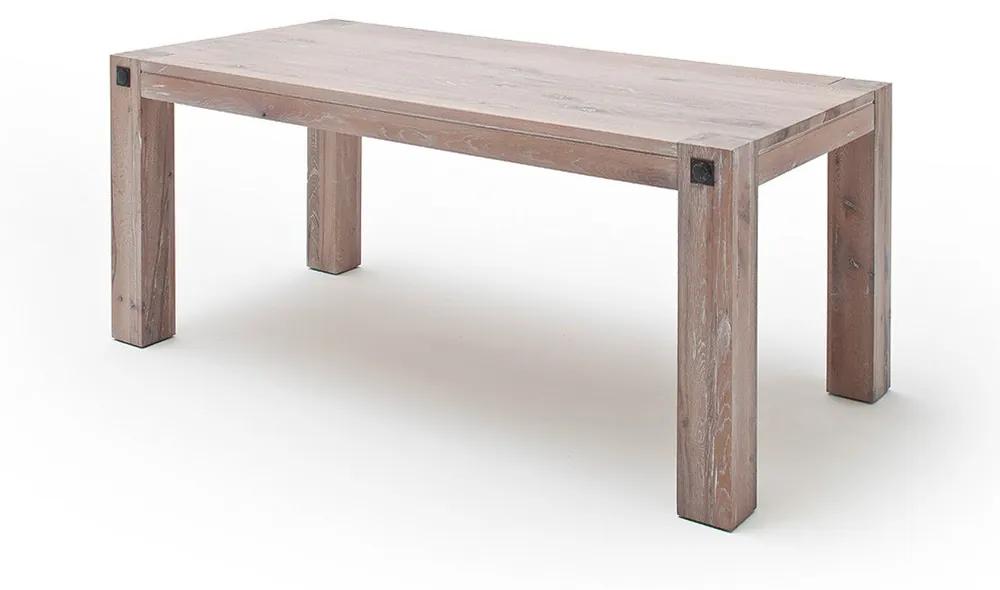 Jedálenský stôl Leeds bielený Rozmer: 180x76x90cm
